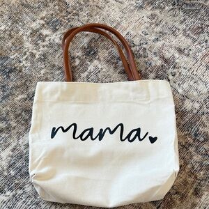Mama canvas tote
